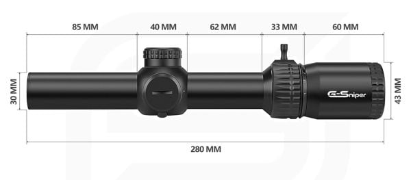 G-sniper 1-10x28 SFP IR