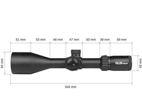 Gazi Sniper 2-16x56 SFP IR